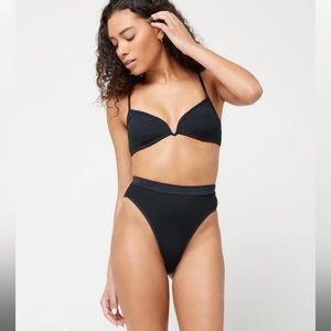 NWOT Ribbed Frenchi Bikini Bottom | L Space